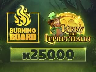 Larry the Leprechaun Burning Board™ screenshot